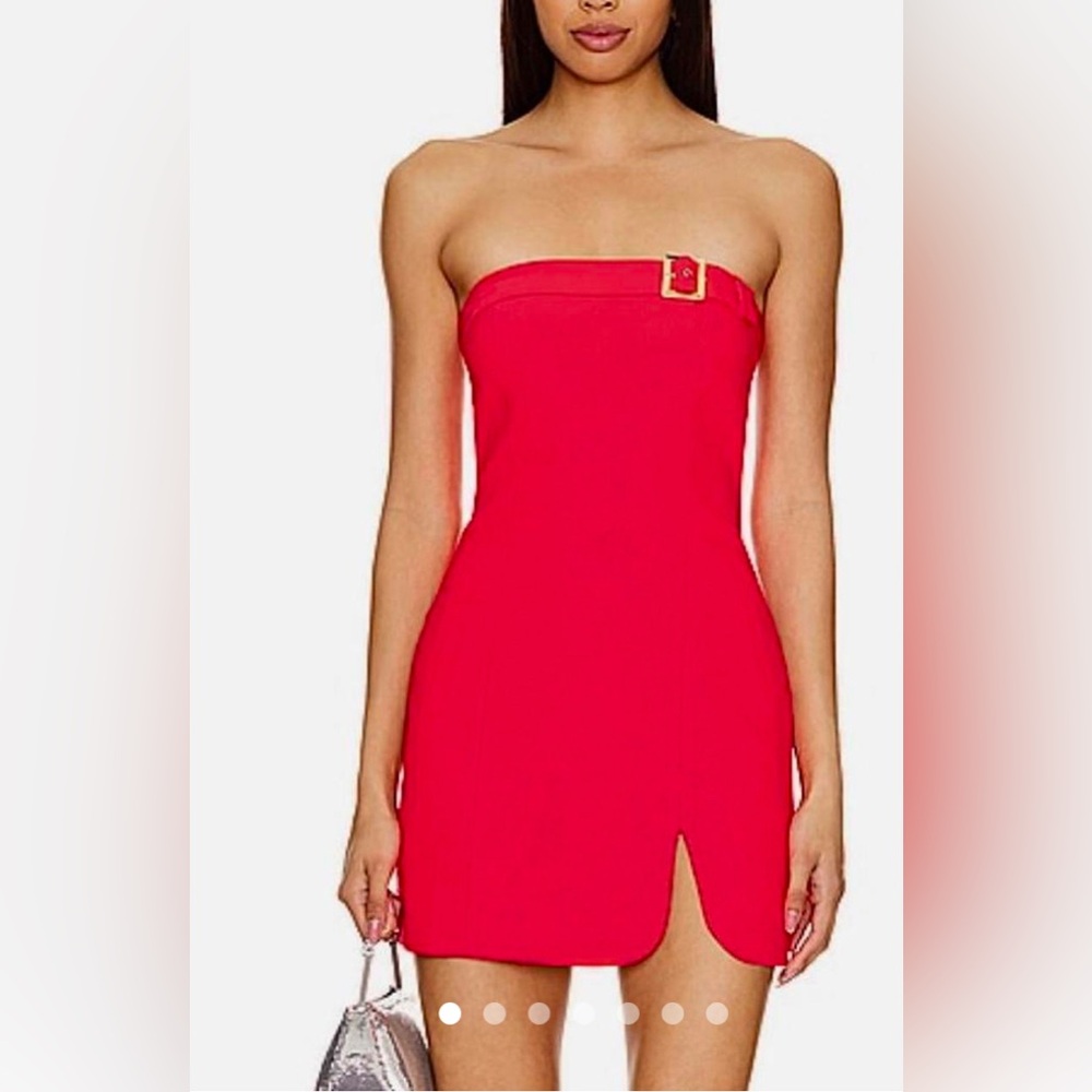 Amanda Uprichard Strapless Edison Mini Dress - NWT